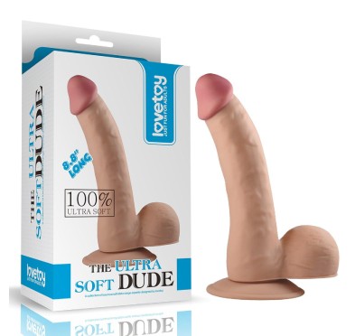 Dildo cieliste realistyczny wygląd penisa 20 cm